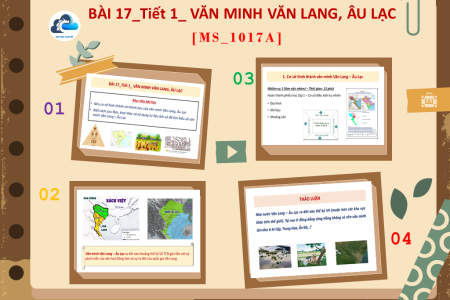 Bài 17_Tiết 1_Văn minh Văn Lang – Âu Lạc (MS_1017A)